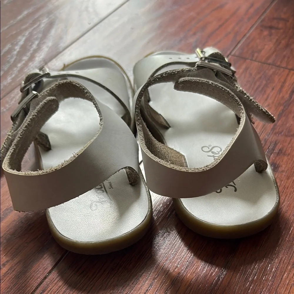 Footmates Kids White Sandals - Picture 4 of 6